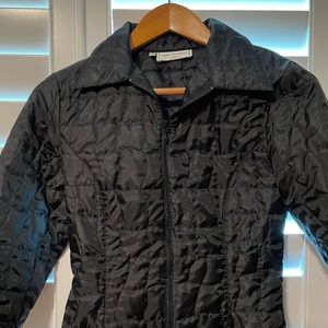Anne Fontaine Black Quilted Jacket